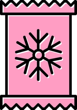 Frozen Vector Icon