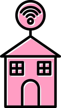 Smart House Vector Icon