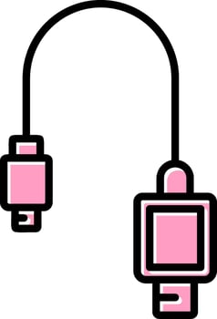 Usb Cable Vector Icon
