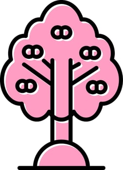 Apricot Vector Icon