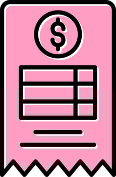 Bill Vector Icon