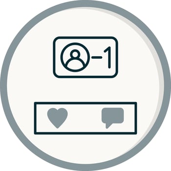 Unfollow Vector Icon