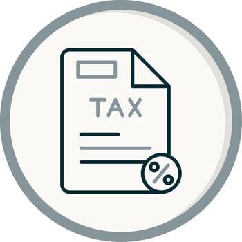Tax Vector Icon