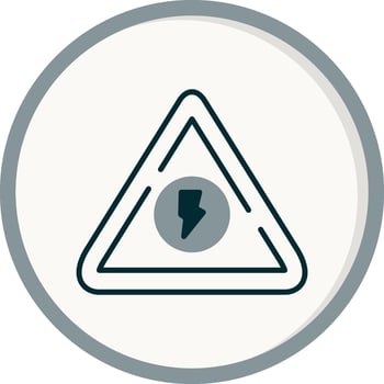 High Voltage Vector Icon