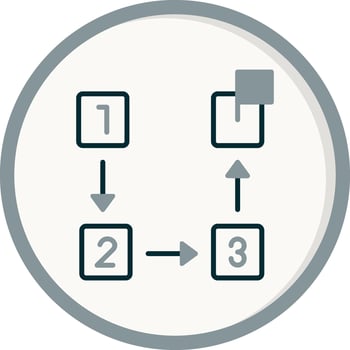 Steps Vector Icon
