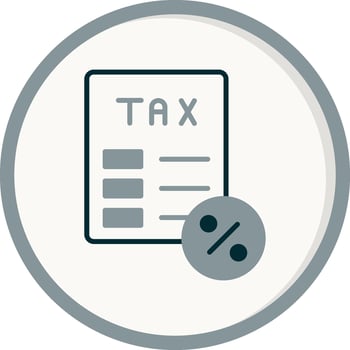 Tax Vector Icon