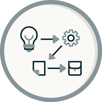 Process Vector Icon