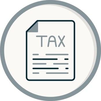 Tax Vector Icon