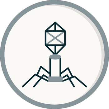 bacteriophage Vector Icon