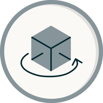 Rotation Vector Icon