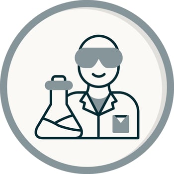 Scientist Vector Icon
