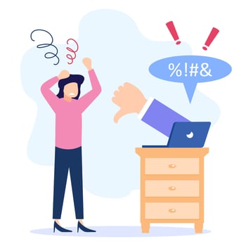 Illustration vector graphic cartoon character of bullying