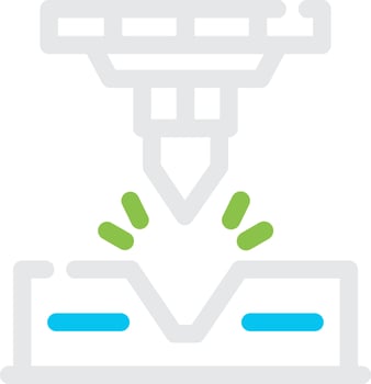 Bending Creative Icon Design vector