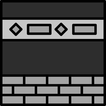 Kaaba Vector Icon