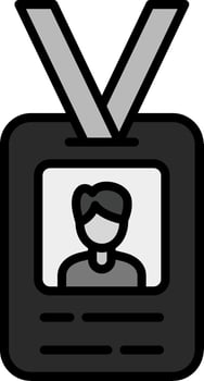 Id Card Vector Icon