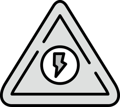 High Voltage Vector Icon