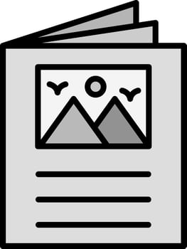 Brochure Vector Icon