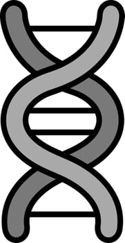 Dna Strand Vector Icon