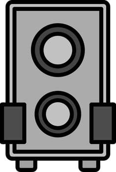 Subwoofer Vector Icon