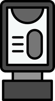 Mupi Vector Icon