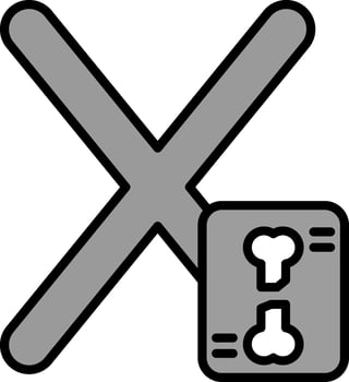 line filled grey vector