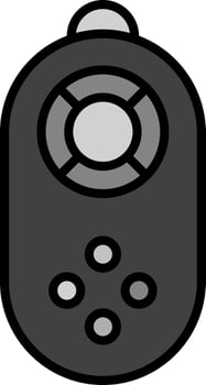 Remote Control Vector Icon