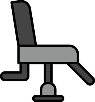 line filled grey vector