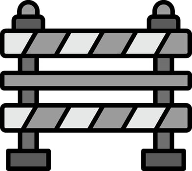 line filled grey vector