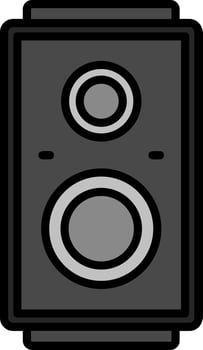 line filled grey vector