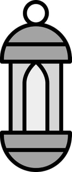 line filled grey vector