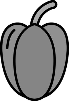 line filled grey vector