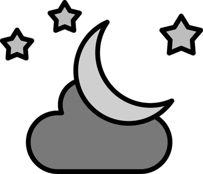 line filled grey vector