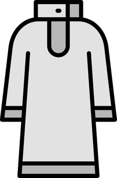 line filled grey vector