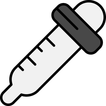 line filled grey vector
