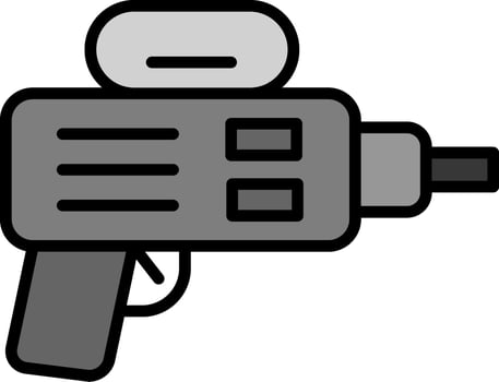 line filled grey vector
