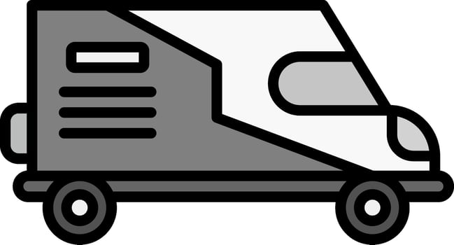 Minivan Vector Icon