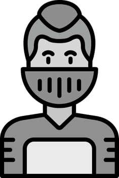 Cyborg Vector Icon