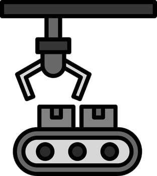 conveyor belt Vector Icon