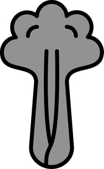 Broccoli Vector Icon