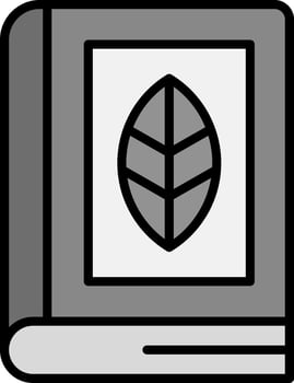 Biology Book Vector Icon