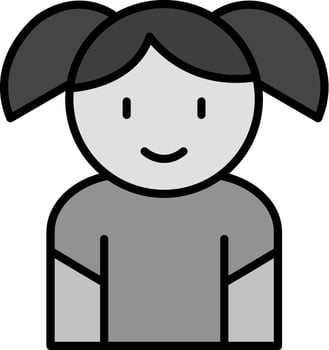 Girl Vector Icon