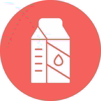 Milk Vector Icon