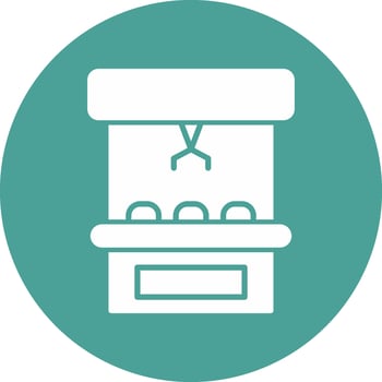 Claw Machine Vector Icon