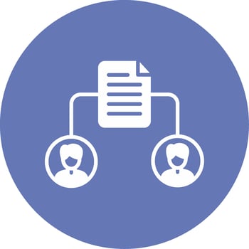 File Share Vector Icon
