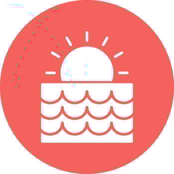 Sunrise Vector Icon
