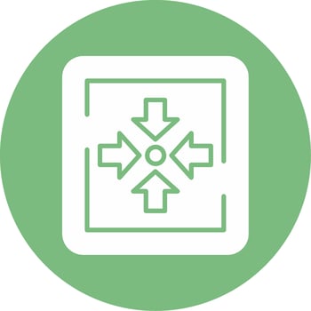 Assembly Point Sign Vector Icon