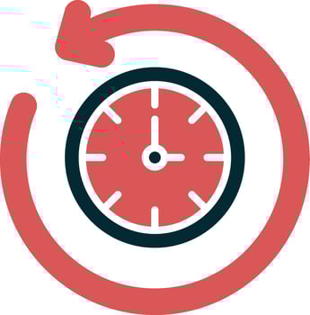 Retrospective Vector Icon