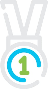 Medal Creative Icon Design vector