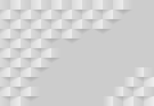 grey background of geometric shapes stock vector illustration