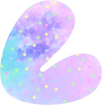 english letters L watercolor Festive pink blue watercolor dots create a unicon dream atmosphere png